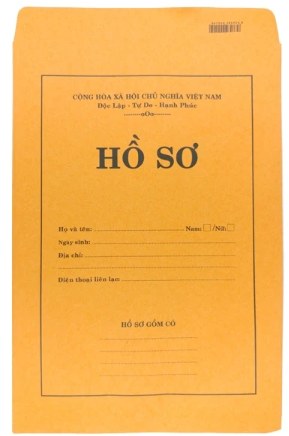 Bìa hồ sơ A4