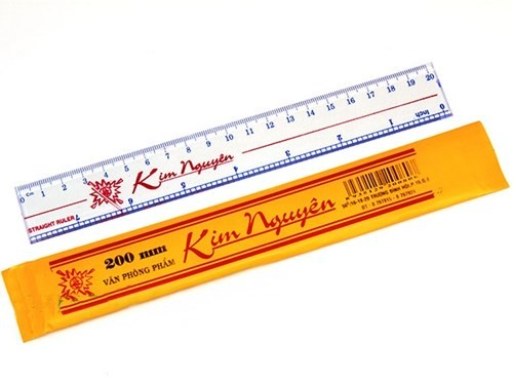 Thước kẻ nhựa Kim Nguyên 30cm