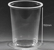 Ly nhựa dày 1000ml