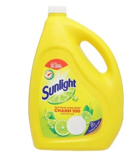 Nước rửa chén Sunlight can 3,6kg
